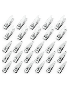 Set 30 Cortauñas de Acero Inoxidable Goiio - 5x1 cm