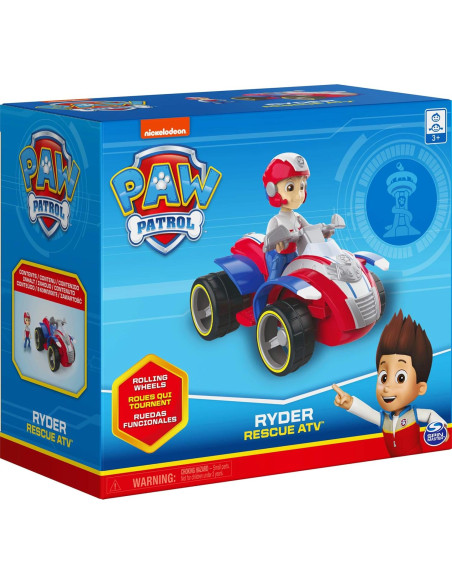 Vehículo ATV de Rescate Ryder Spin Master 9.8x19.05cm