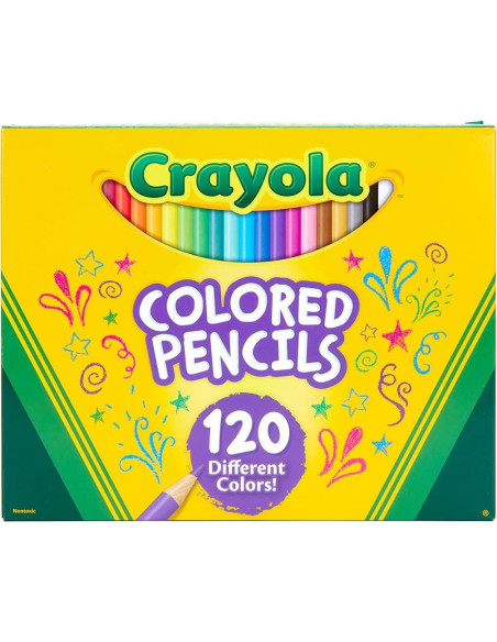 Juego de Lápices de Colores Crayola 120 Piezas Multicolor Juego de Lápices de Colores Crayola 120 Piezas Multicolor