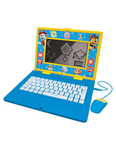Laptop Educativa Bilingüe Lexibook Patrulla Canina 170 Actividades