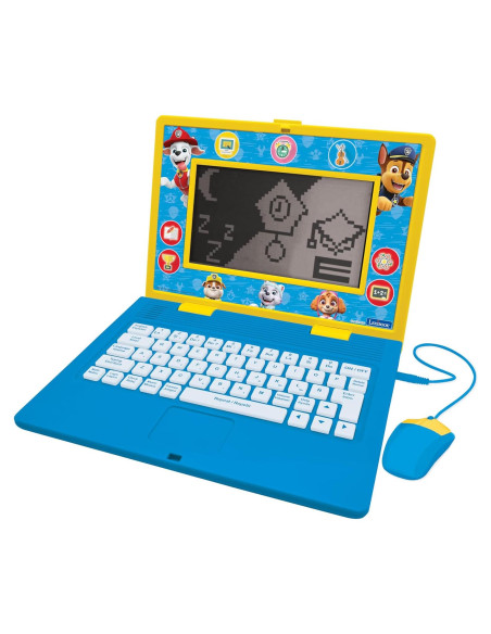 Laptop Educativa Bilingüe Lexibook Patrulla Canina 170 Actividades
