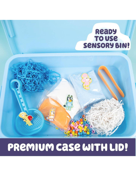 Caja Sensorial Bluey Busca y Encuentra 12 Piezas