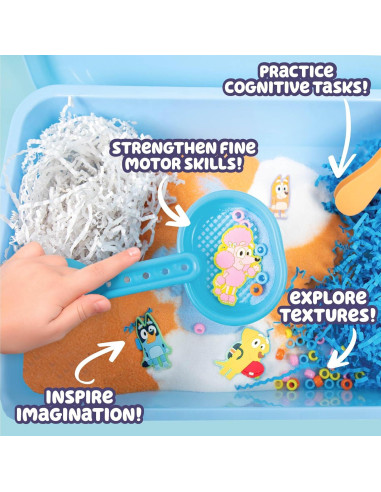 Caja Sensorial Bluey Busca y Encuentra 12 Piezas