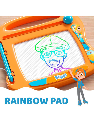 Lápiz Magnético de Viaje Blippi - Pizarra Dibujo 27x20 cm
