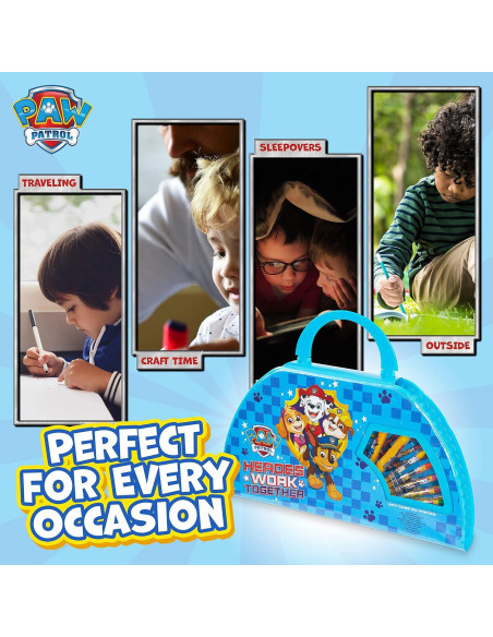 Set de Lápices de Colores Paw Patrol 1 Cuenta Azul
