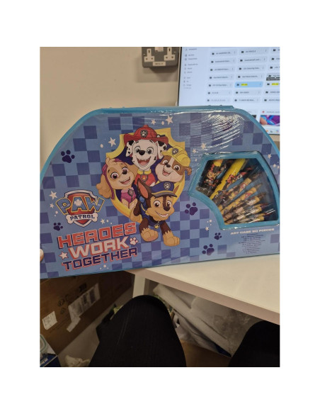 Set de Lápices de Colores Paw Patrol 1 Cuenta Azul