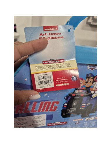 Set de Lápices de Colores Paw Patrol 1 Cuenta Azul