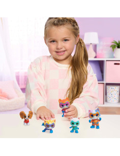 Set de Figuras SuperKitties Just Play 5 Piezas para Niños 2