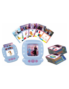 Lector de Tarjetas Interactivas Lexibook Frozen 150 Tarjetas