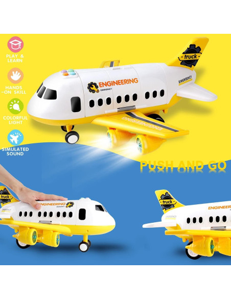 Juego de Construcción Dwi Dowellin con Camiones y Alfombrilla