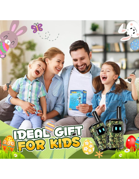 Walkie Talkies Mini Robots Comedyfun 2 Pack para Niños