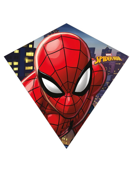 Cometa de Nylon Spider-Man X Kites 63.5 cm con Accesorios