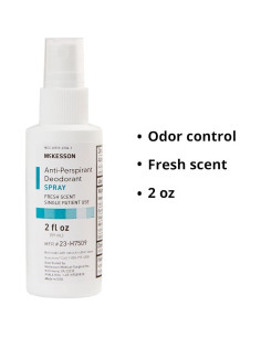 Desodorante Antitranspirante McKesson Spray 59 ml Sin Alcohol 2