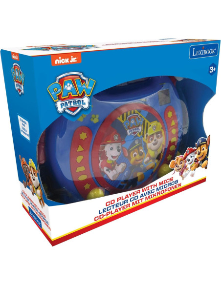Reproductor de Karaoke Lexibook Paw Patrol 2 Micrófonos