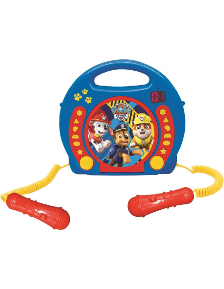 Reproductor de Karaoke Lexibook Paw Patrol 2 Micrófonos