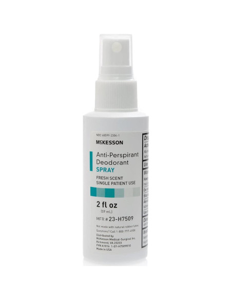 Desodorante Antitranspirante McKesson Spray 59 ml Sin Alcohol
