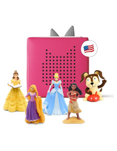 Toniebox Rosa - Reproductor de Audio para Niños + 5 Tonies