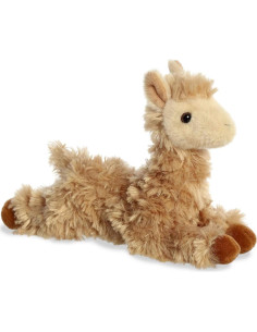 Peluche Llama Louis Mini Flopsie Aurora 21.5 cm Marrón 2