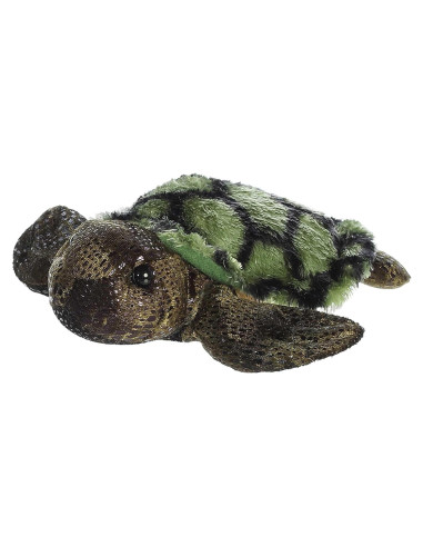 Peluche Tortuga Marina Aurora Mini Flopsie Verde 18 cm