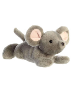 Peluche Aurora Mini Flopsie Missy Mouse Gris 20 cm