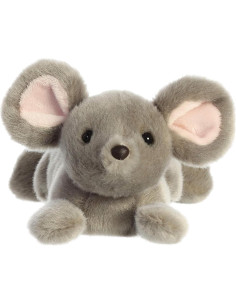 Peluche Aurora Mini Flopsie Missy Mouse Gris 20 cm 2