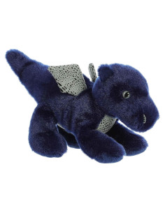 Peluche Dragón Zafiro Mini Flopsie Aurora 20 cm Azul