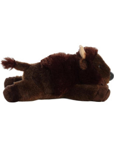 Peluche Bisonte Mini Flopsie Aurora 20 cm Marrón 2