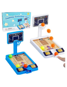 Juego de Baloncesto de Mesa Zasnynua - 2 Paquete con 6 Pelotas