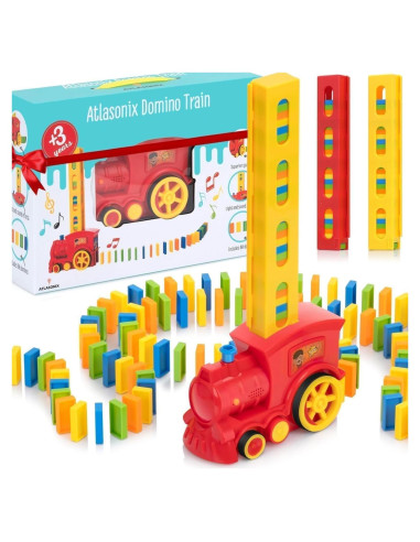 Juego de Dominó Automático Atlasonix 160 Bloques Educativo