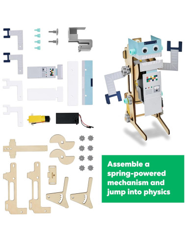 Robot Saltarín KiwiCo SJUP-F2118 Kit STEM 9+