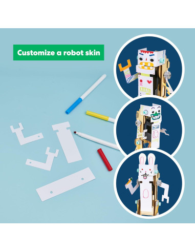 Robot Saltarín KiwiCo SJUP-F2118 Kit STEM 9+