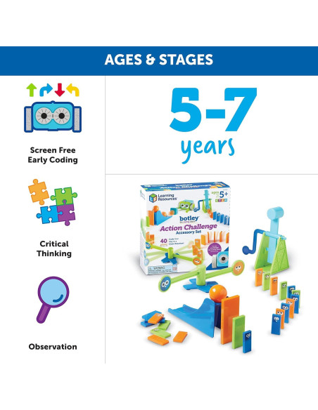 Robot de Codificación Botley Learning Resources 40 Piezas Robot de Codificación Botley Learning Resources 40 Piezas