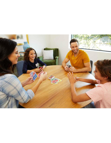 Juego de Cartas UNO Clásico Mattel - 112 Cartas y Comodines