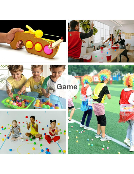 Pelotas de Ping Pong Meizhouer 20 Piezas 3 Estrellas 40mm Pelotas de Ping Pong Meizhouer 20 Piezas 3 Estrellas 40mm