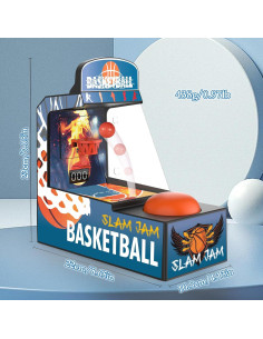 Juego de Baloncesto de Mesa Golden Security 22.1x10.5 cm 2