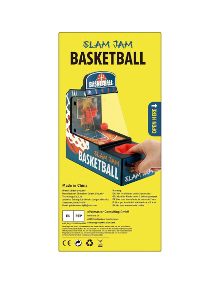 Juego de Baloncesto de Mesa Golden Security 22.1x10.5 cm