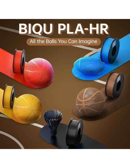 Filamento Flexible BIQU PLA-HR 1,75 mm para Impresora 3D