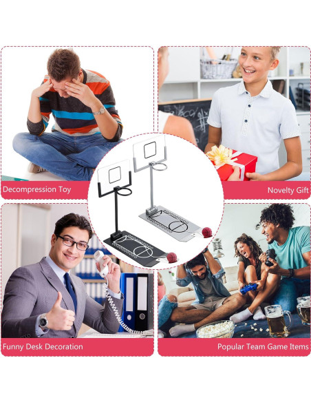 Juego de Baloncesto de Escritorio Deekin 2 Set Mini Diversión