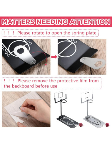 Juego de Baloncesto de Escritorio Deekin 2 Set Mini Diversión