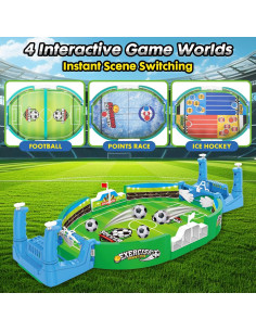 Mesa de Fútbol Oceanlanding E013 Mini Foosball 3 en 1 2