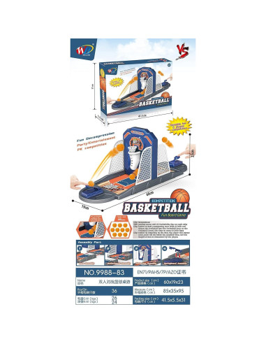 Arcade de Baloncesto Odebiao - Juego de Tiro Interactivo