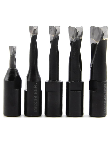 Juego de Cortadores de Carburo Sólido Hopson 5 Piezas 4-10mm