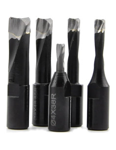 Juego de Cortadores de Carburo Sólido Hopson 5 Piezas 4-10mm 2