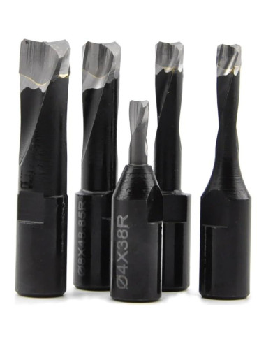 Juego de Cortadores de Carburo Sólido Hopson 5 Piezas 4-10mm