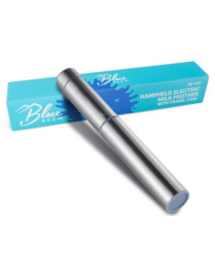 Espumador de Leche Eléctrico Blue Brew BB1006 de Acero Inoxidable