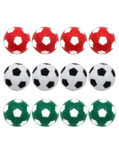 Juego de 12 Pelotas de Futbolín BQSPT 32mm Multicolor