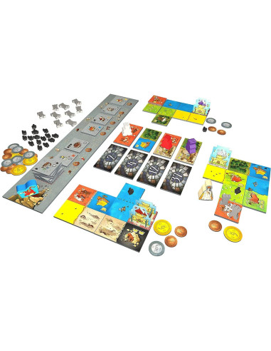 Juego de Mesa Queendomino Blue Orange - Estrategia 2-4 Jugadores