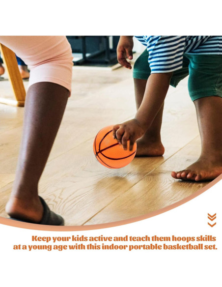 Aro de Baloncesto Interior STOBOK para Niños León 25cm