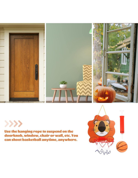 Aro de Baloncesto Interior STOBOK para Niños León 25cm