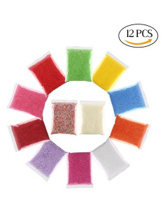 Mini Bolas de Espuma DECORA 240000 Piezas 2-3mm 12 Colores 2